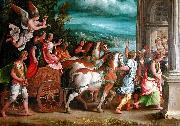 Giulio Romano The Triumph of Titus and Vespasian France oil painting artist